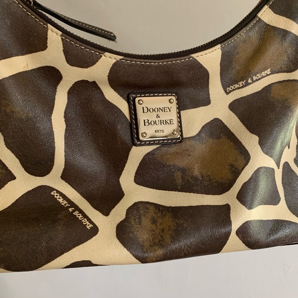 Dooney & Bourke • safari giraffe hobo shoulder bag - Picture 2 of 8